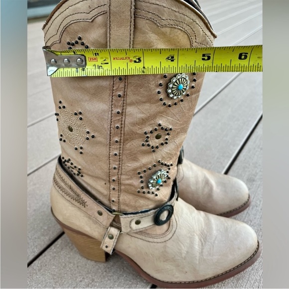 DINGO Addie Heeled Cowboy Western Boots Women’s size 9.5 D1566 Turquoise… - Picture 14 of 14